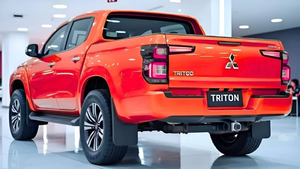 Mitsubishi Triton Pickup: potencia todoterreno, carga resistente y diseño moderno