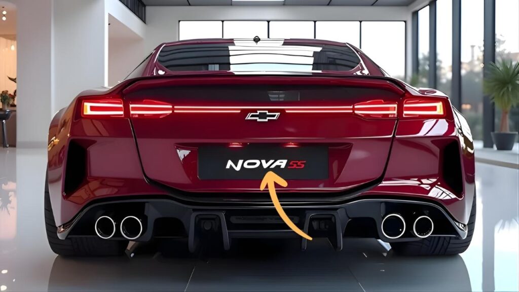 Chevrolet Nova SS 2026: muscle car moderno con potencia V8 y estilo clásico